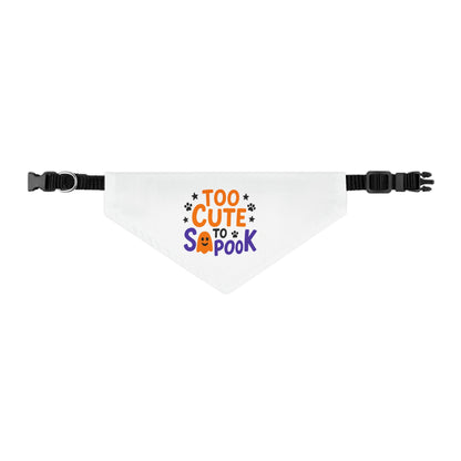 Adorable Pet Bandana Collar for Halloween, Dog Accessory, Cute Halloween Outfit, Pet Costume, Trick or Treat Ready