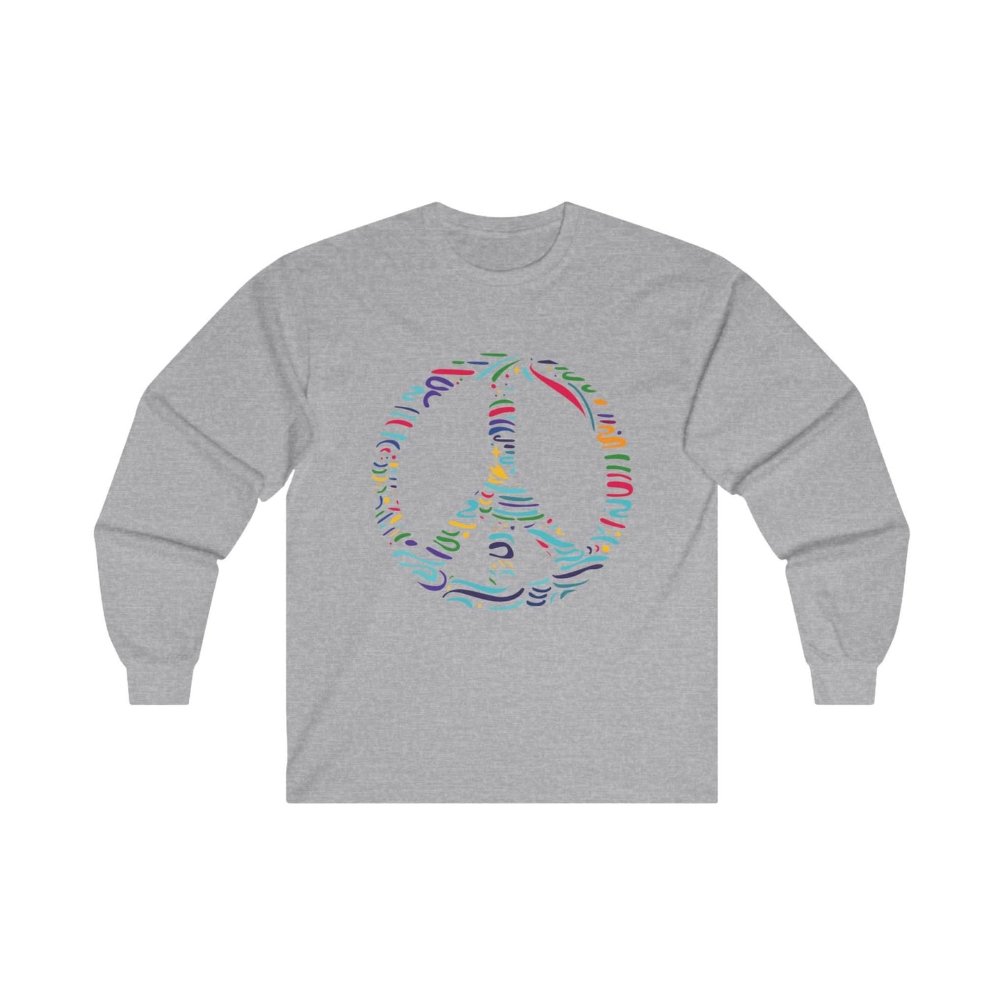 Colorful Peace Sign - Mleem