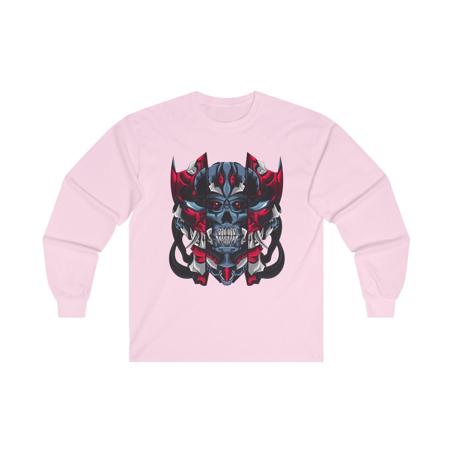 Dark Mecha Skull Artwork - Mleem