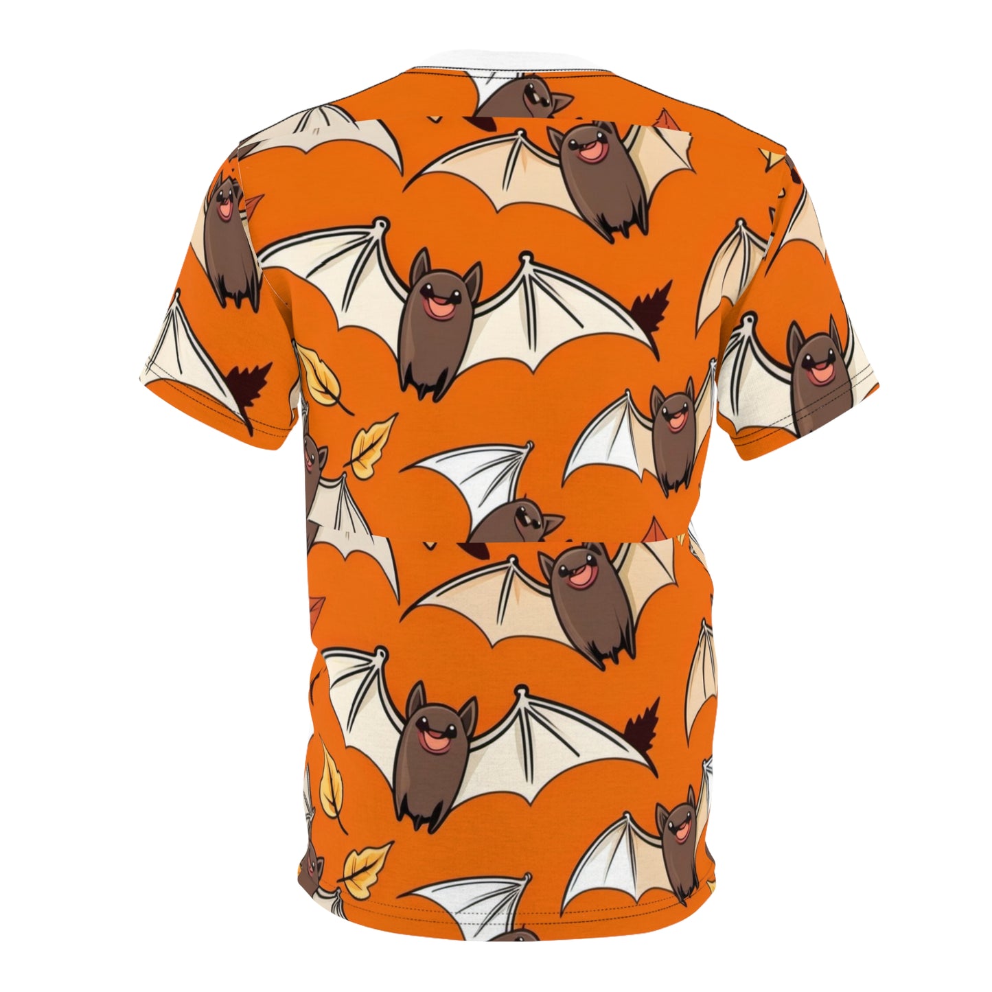 Unisex Bat Print Tee - Infernal Halloween Outfit, Fall Fashion, Gift for Horror Lovers, Fun Graphic T-Shirt, Cute Fall Apparel