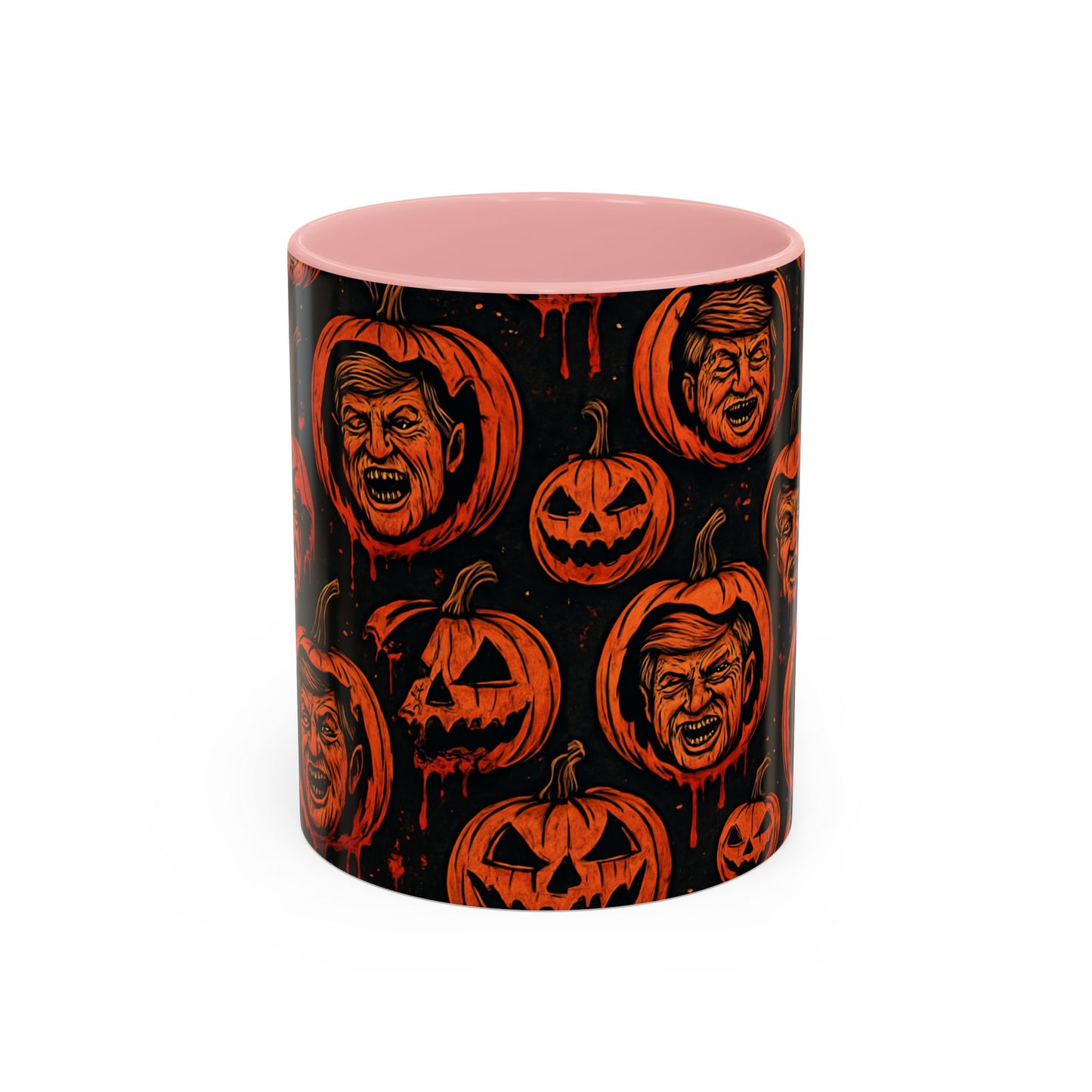Spooky Pumpkin Faces Coffee Mug | Halloween Gifts, Funny Coffee Cup, Whimsical Mug, Holiday Decor, Unique Gifts