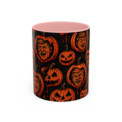 Spooky Pumpkin Faces Coffee Mug | Halloween Gifts, Funny Coffee Cup, Whimsical Mug, Holiday Decor, Unique Gifts