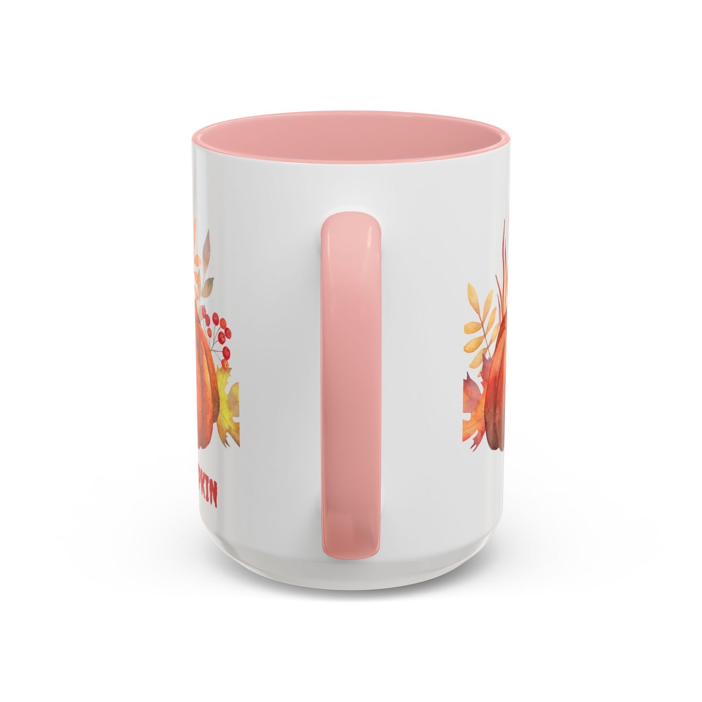 Cozy Pumpkin Accent Coffee Mug | Fall Decor, Gift for Autumn Lovers, Thanksgiving Mug, Pumpkin Spice Latte Cup, Holiday Drinkware