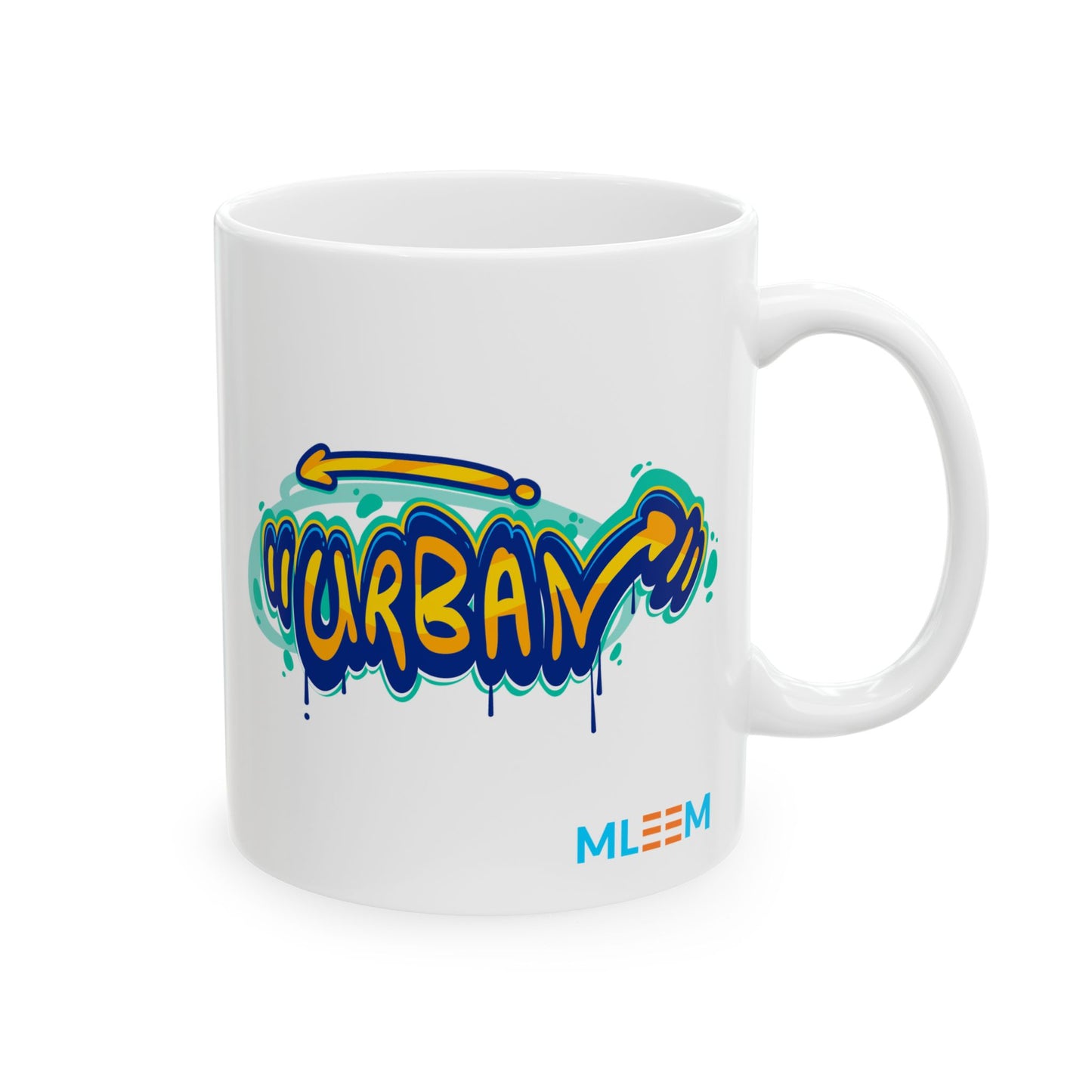 Artistic Coffee Cup, Gift for Artists, Urban Style