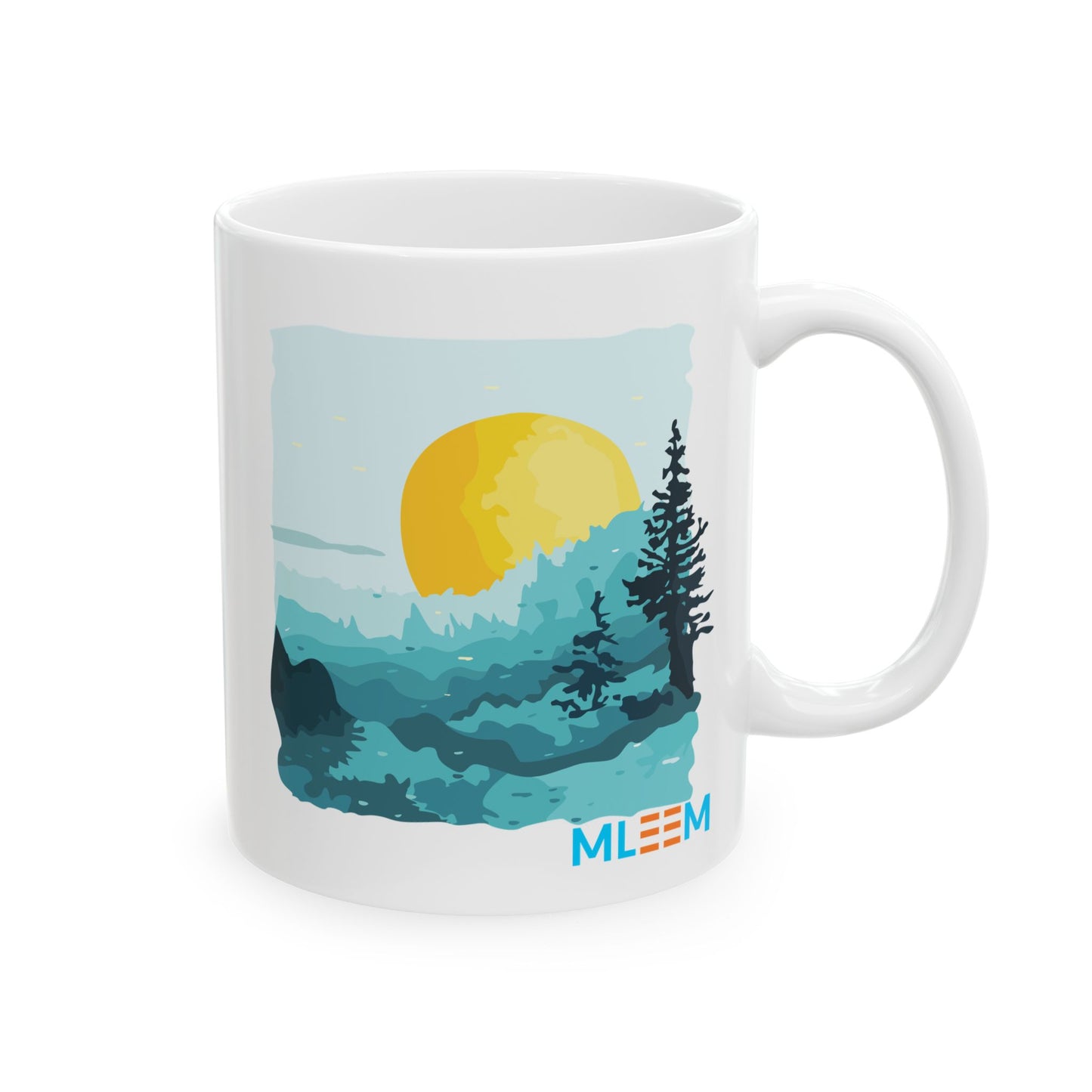 Nature-Inspired Ceramic Mug