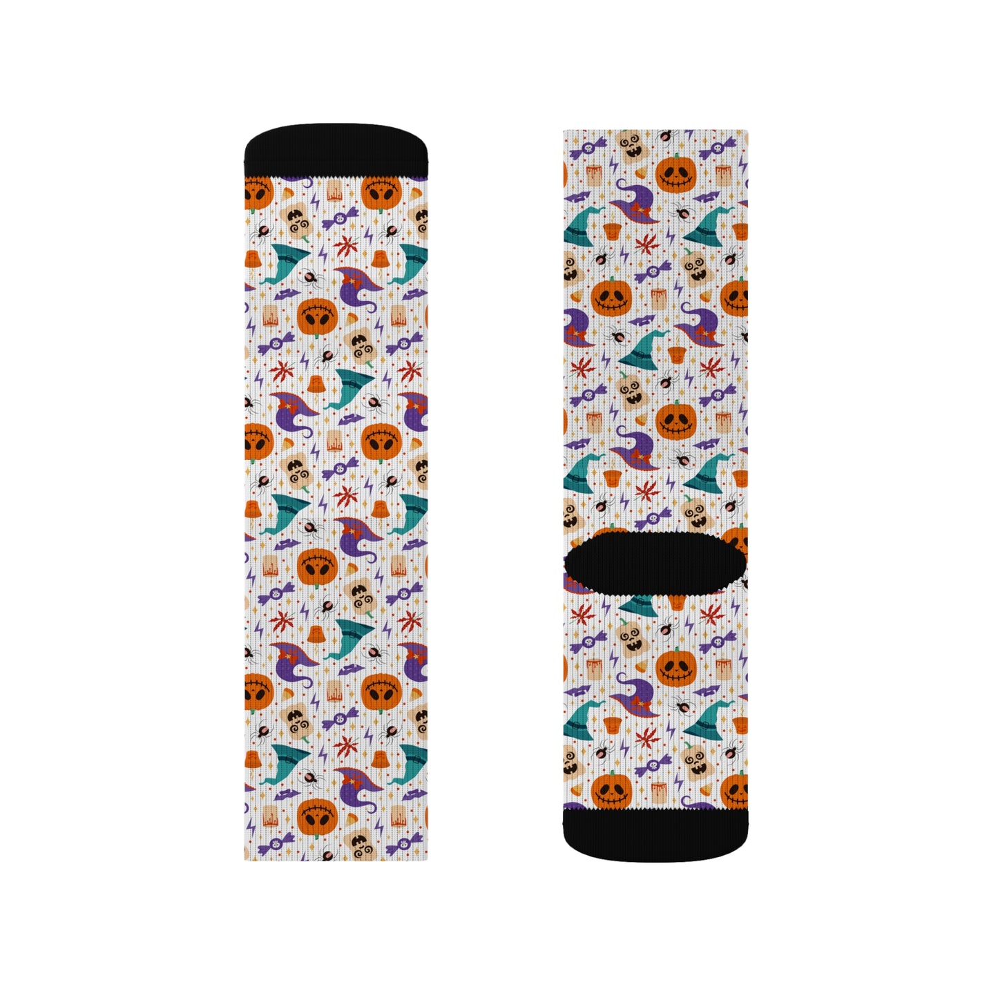 Cheerful Sublimation Socks for Fun Days, Colorful Holiday Sock Gift, Cute Patterned Crew Socks, Seasonal Celebrations, Whimsical Socks