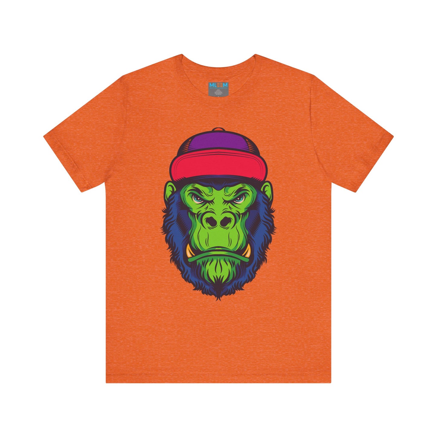 Vibrant Gorilla Graphic Tee - Unisex Short Sleeve T-Shirt