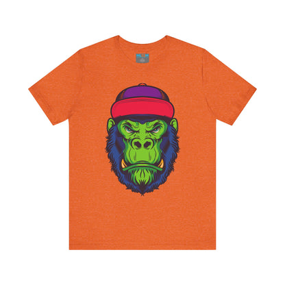 Vibrant Gorilla Graphic Tee - Unisex Short Sleeve T-Shirt