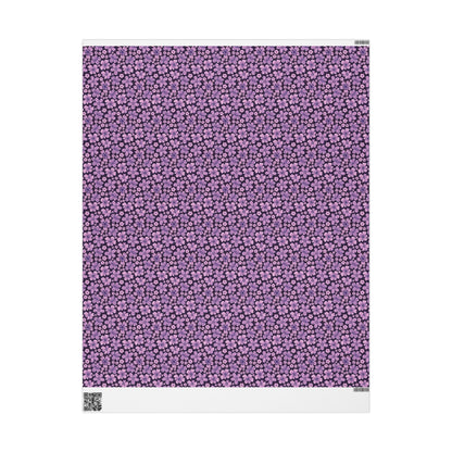 Charming Floral Wrapping Paper, Gift Wrap for Birthday, Wedding, Baby Shower, Holiday Celebrations, Decorative Gift Wrapping, Eco-friendly