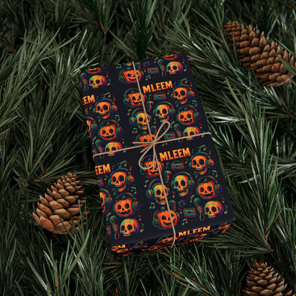 Festive Wrapping Paper, Unique Gift Wrap, Holiday Wrapping, Birthday Wrap, Eco-Friendly Paper, Halloween Gift Wrap