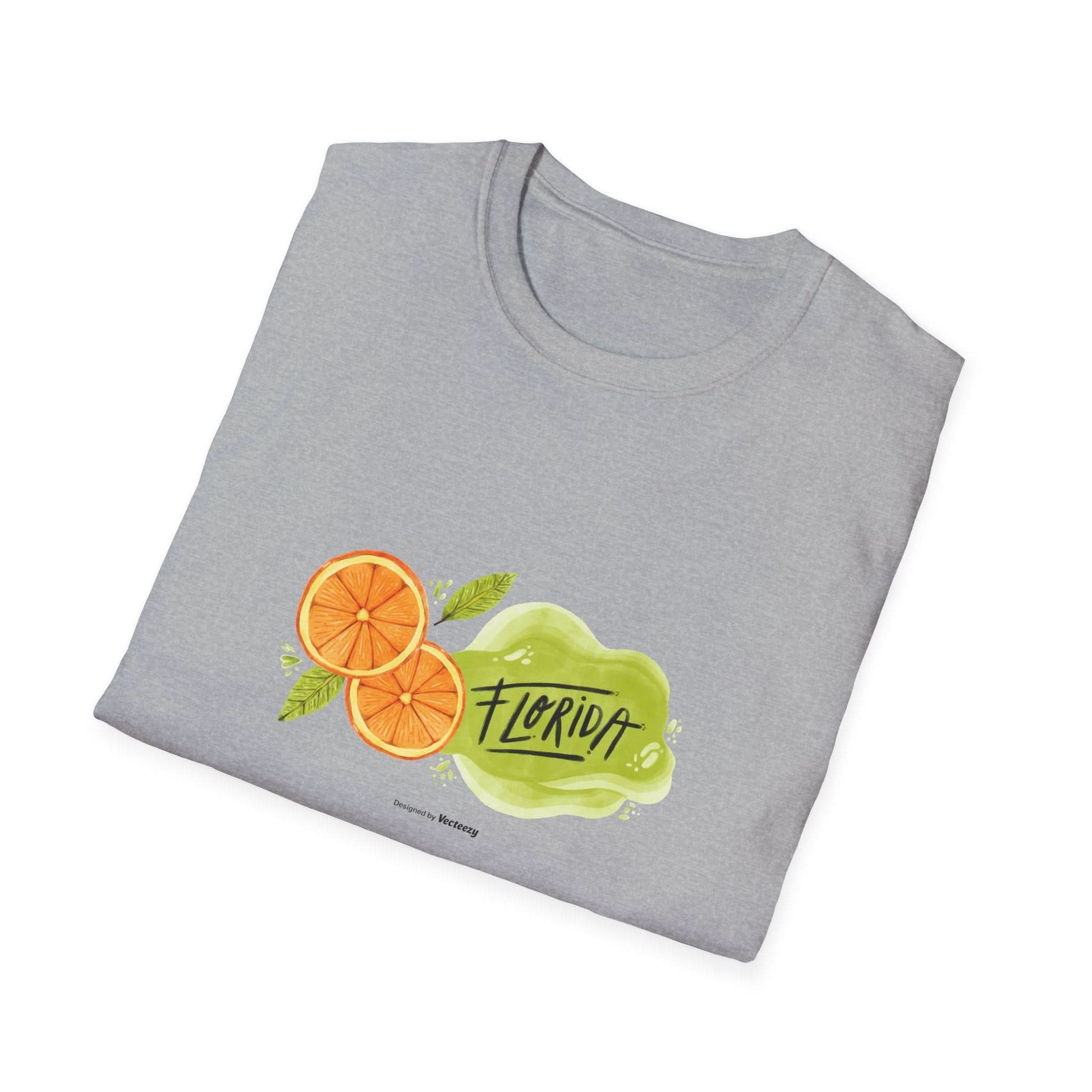 Florida Orange County Watercolor - Mleem
