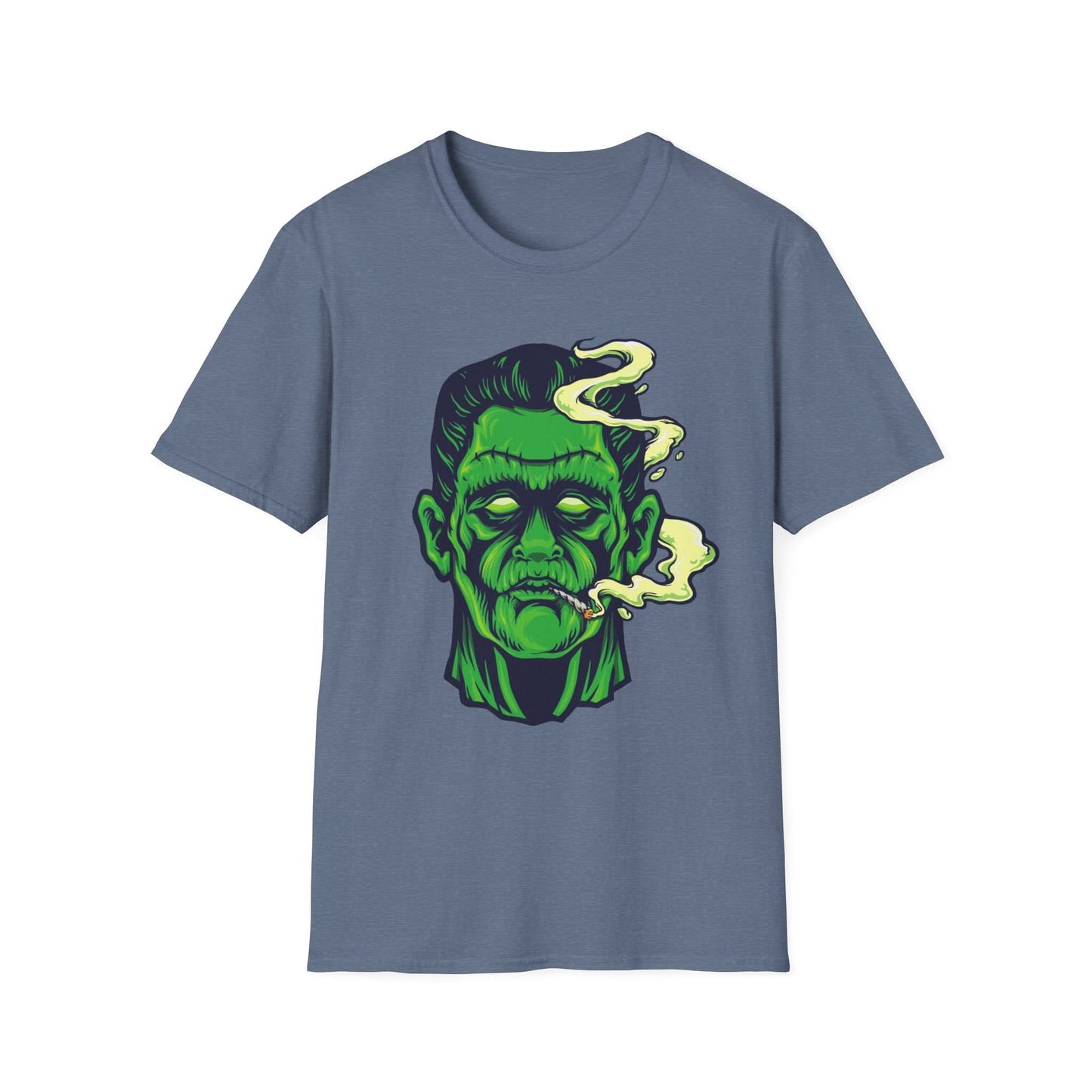 Frankenstein Smoking Cannabis Halloween - Mleem