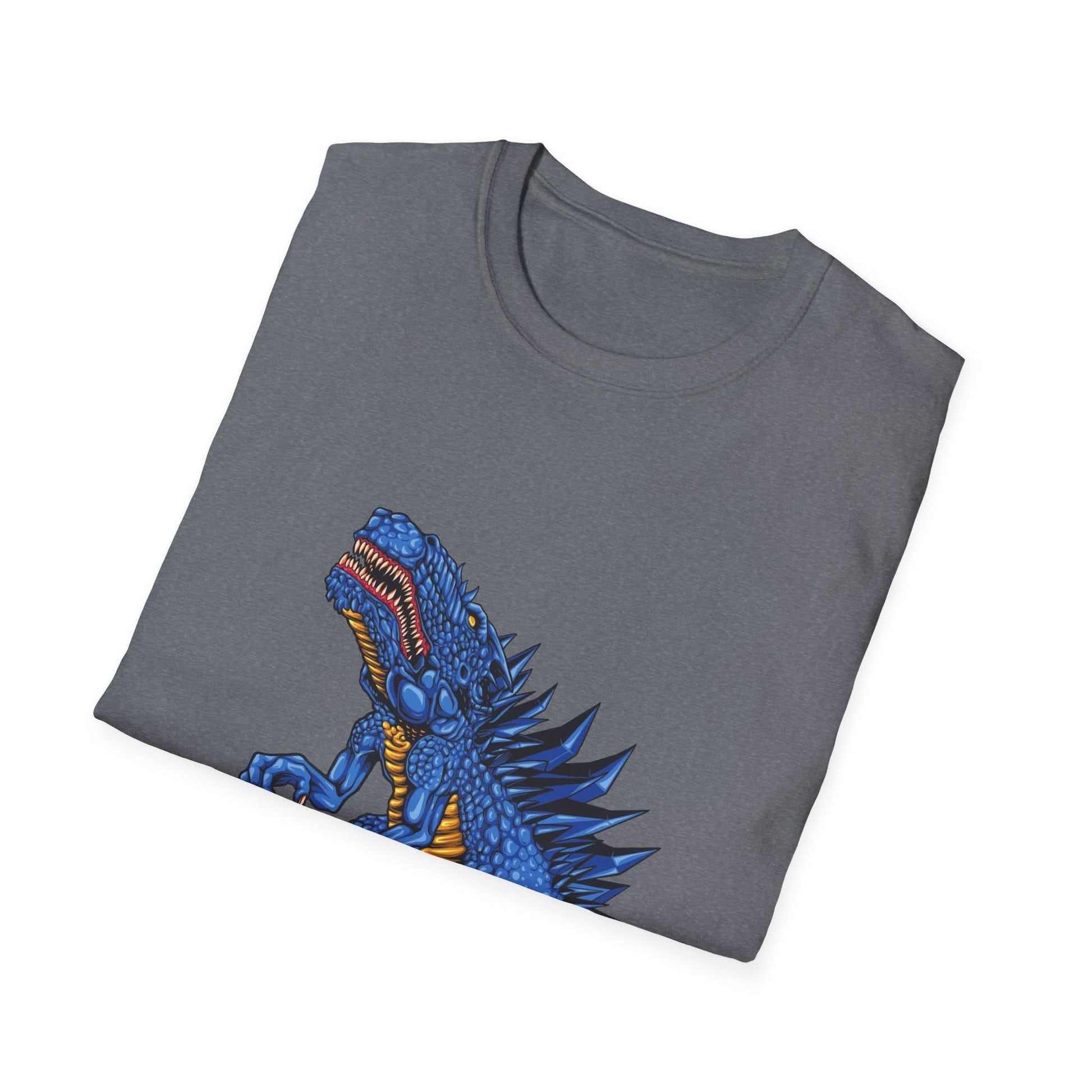 Scary Blue Dinosaur Monster - Mleem