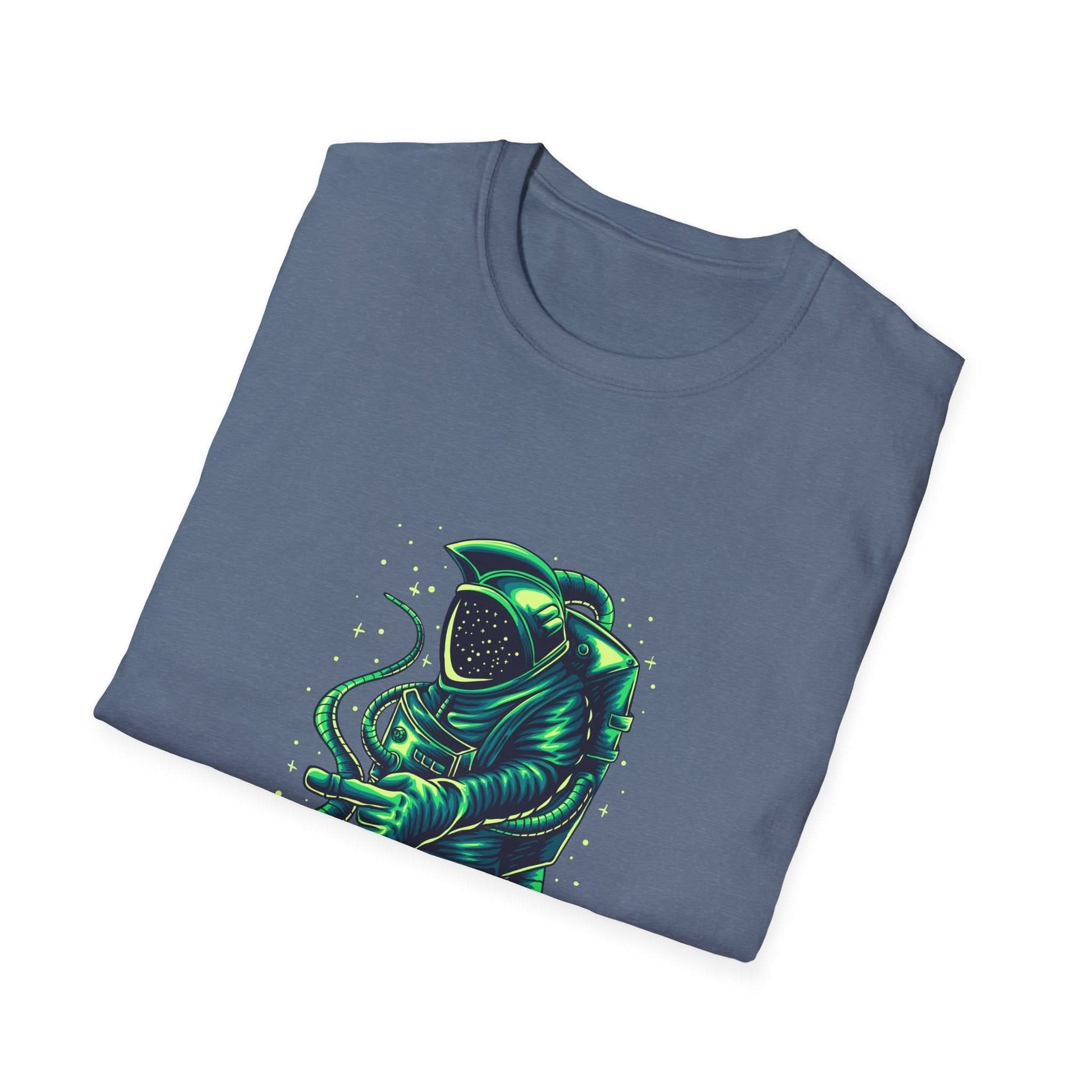 Astronaut in Space Green - Mleem