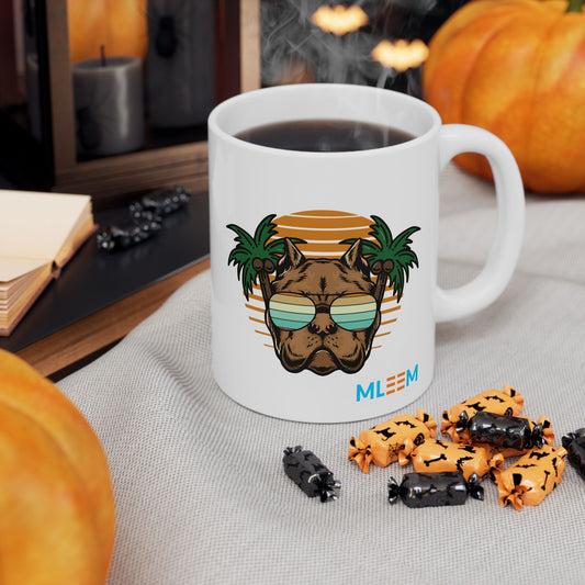 Tropical Sunset Ceramic Mug