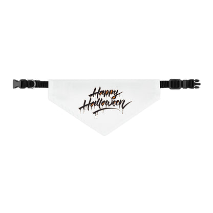 Halloween Pet Bandana Collar, Fun Dog Costume Accessory, Holiday Pet Apparel, Spooky Dog Gear, Festive Pet Fashion