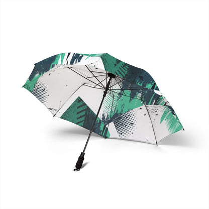 Chic Foldable Umbrella | Water-Resistant Travel Umbrella, Stylish Compact Umbrella for Rainy Days, Unique Gift Idea for Her