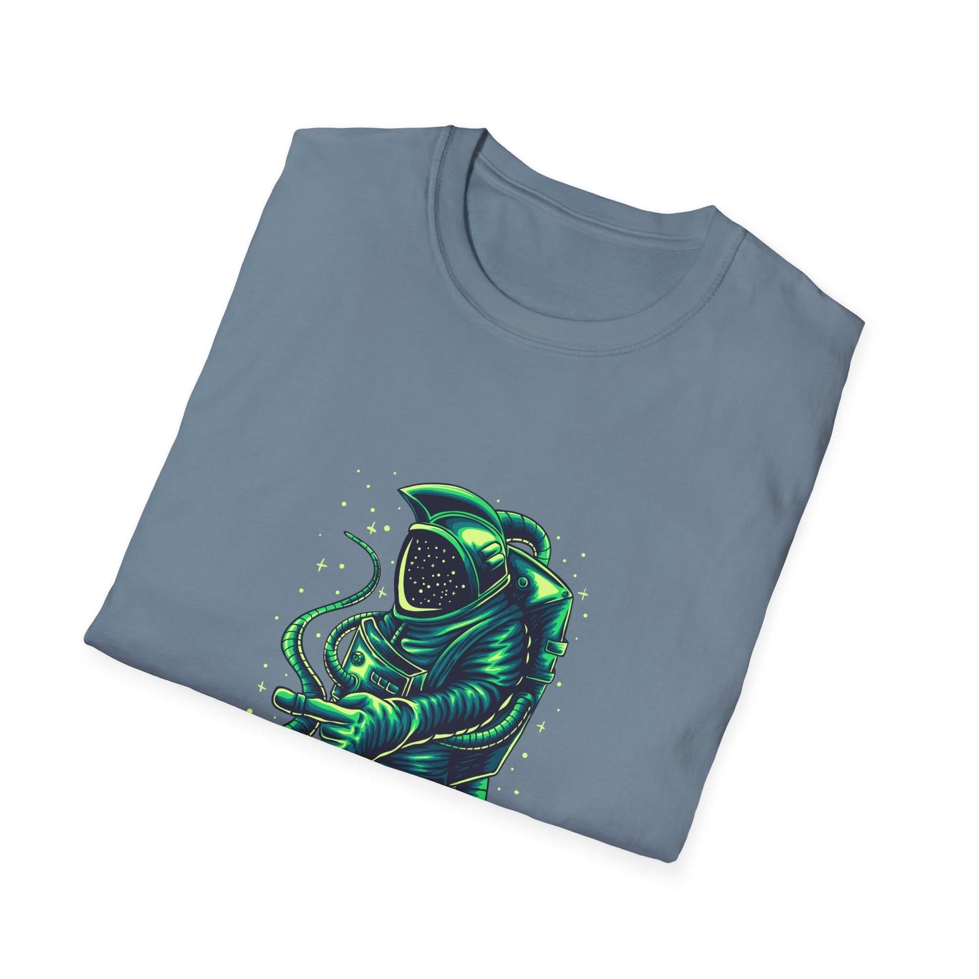 Astronaut in Space Green - Mleem