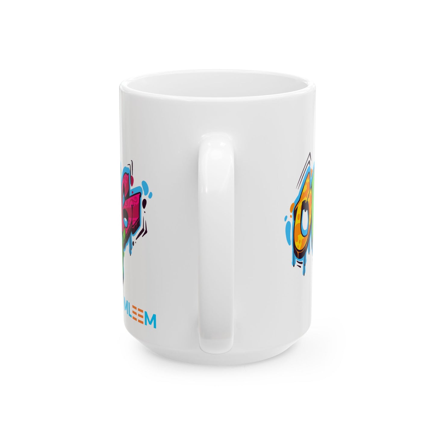 Colorful Graffiti Ceramic Mug