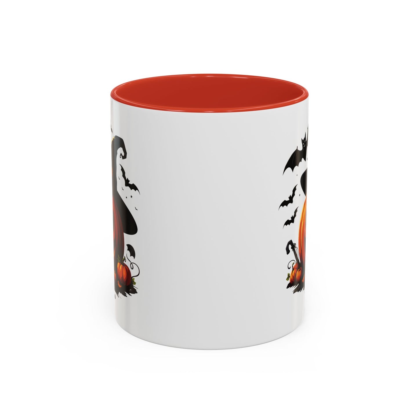 Halloween Pumpkin Accent Coffee Mug – Perfect for Fall, Autumn, Spooky Season, Gift for Coffee Lovers, Home Decor