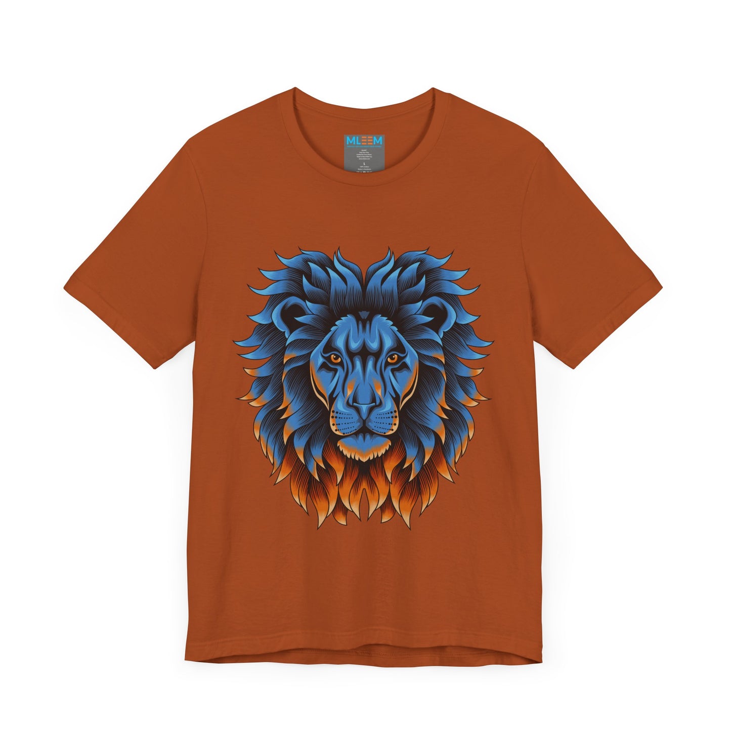Dynamic Lion Graphic Tee - Unisex Short Sleeve Jersey T-Shirt