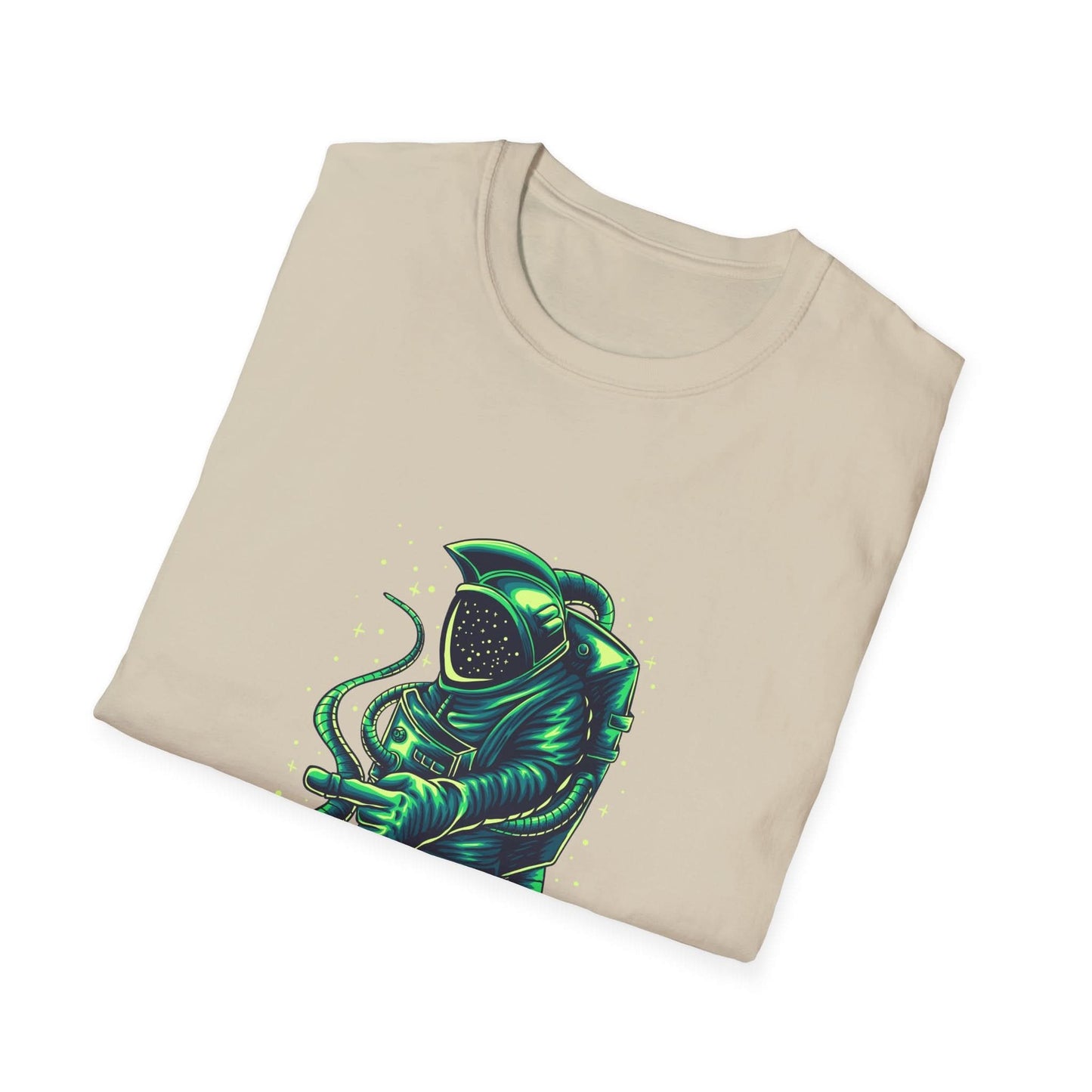 Astronaut in Space Green - Mleem