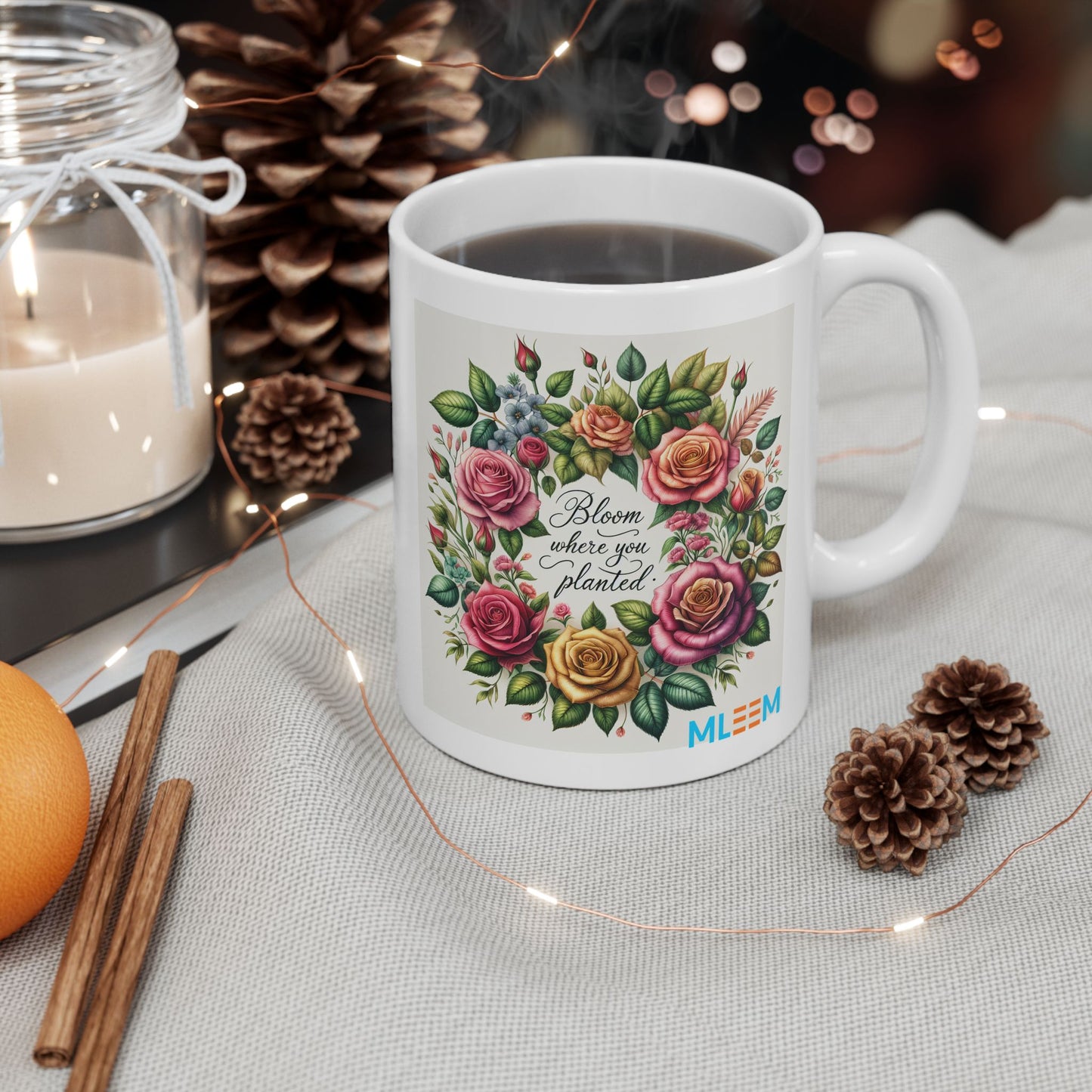 Floral Ceramic Mug
