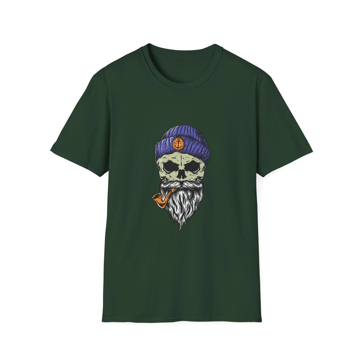 Skull Beard Illustration - Mleem