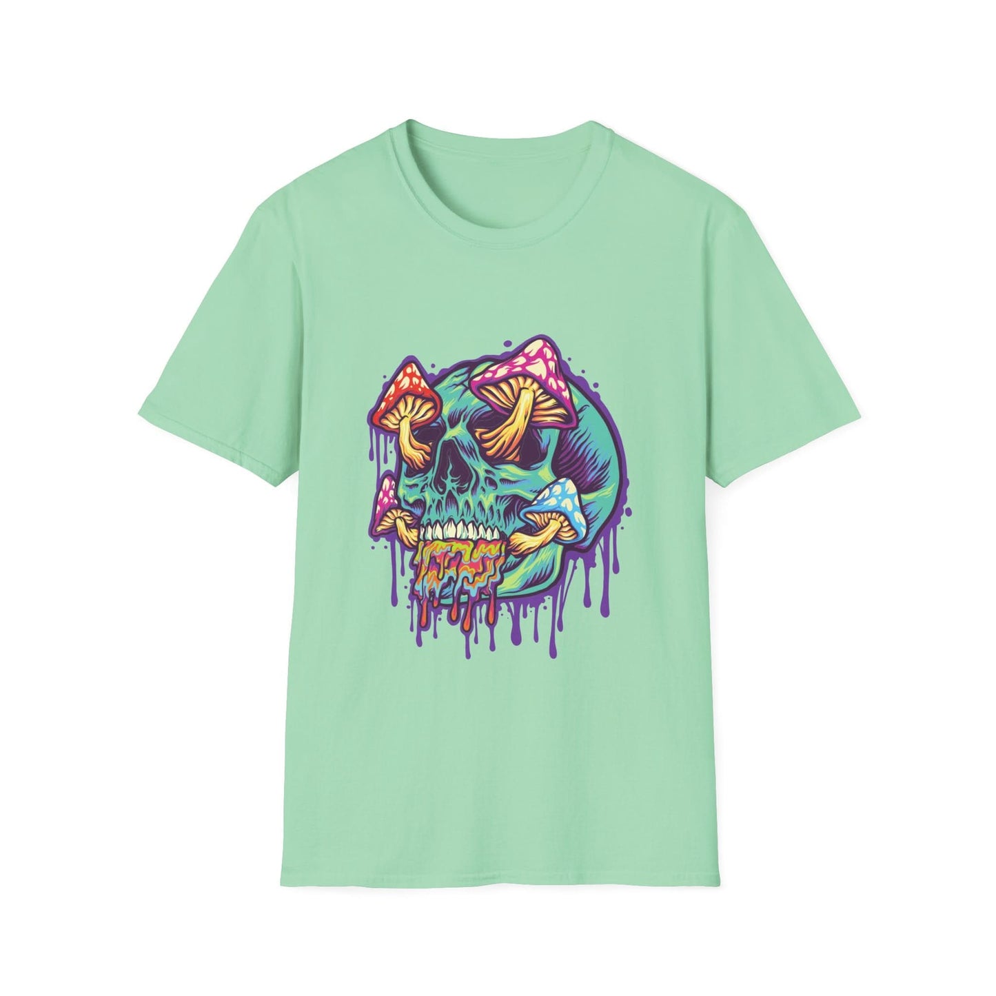 Scary Skull Melted Mushrooms - Mleem