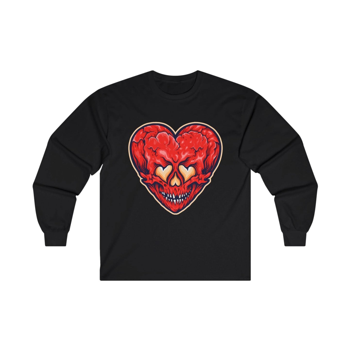 Cracked Heart Love Skull - Mleem