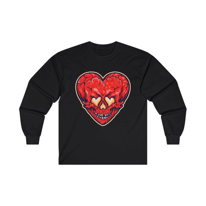 Cracked Heart Love Skull - Mleem