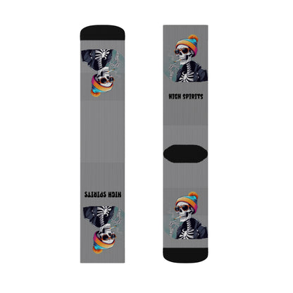 Fun Graphic Socks - Unique Gift for Halloween, Cozy Wear, Comfortable Footwear, Vibrant Design, Trendy Accessories