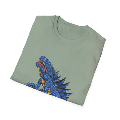 Scary Blue Dinosaur Monster - Mleem