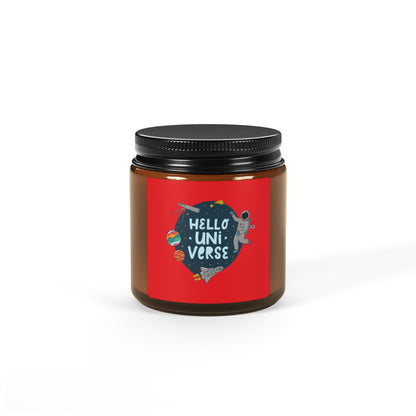 Hello Universe Scented Soy Candle, Relaxing Home Decor