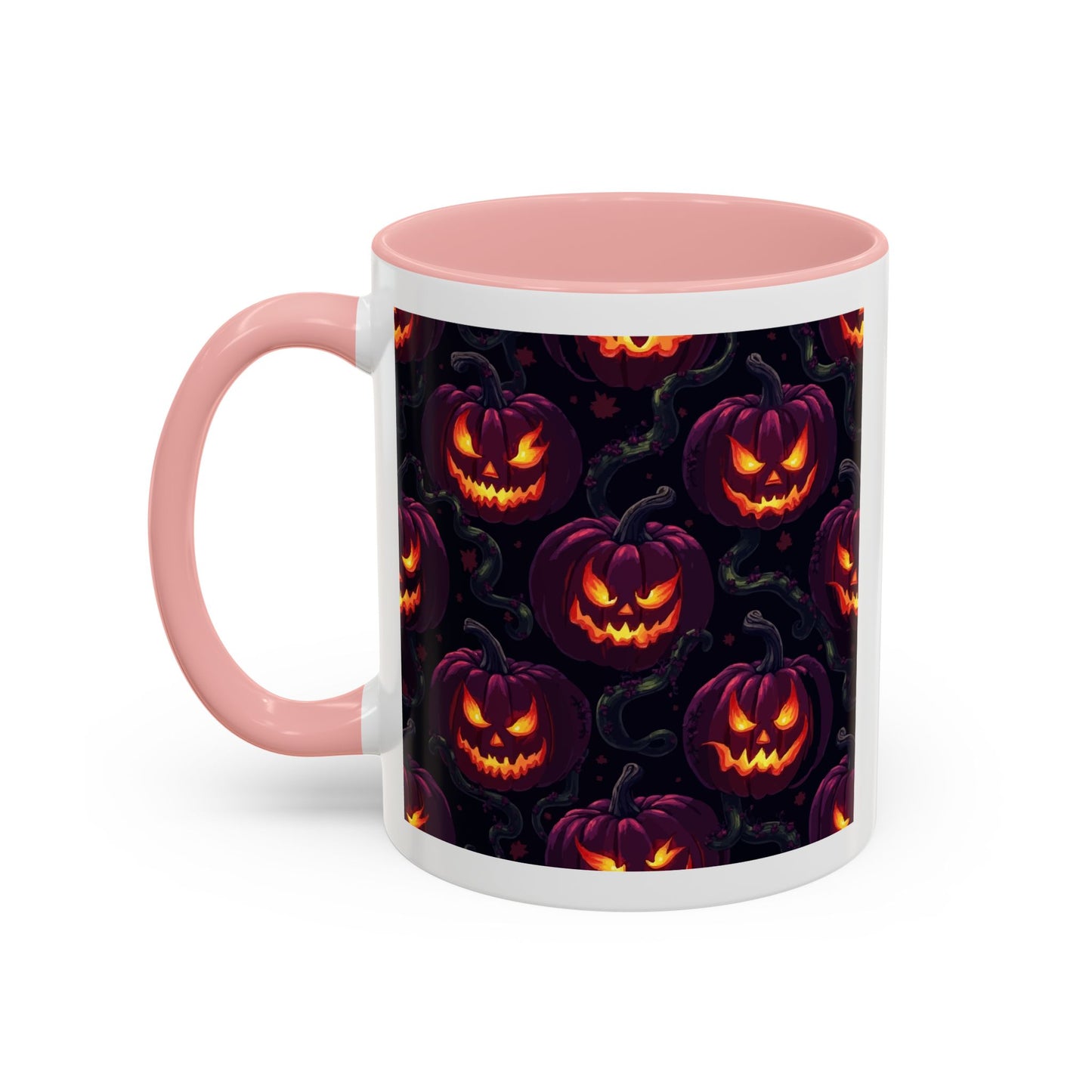 Halloween Pumpkin Coffee Mug, Spooky Ceramic Cup, Fall Decor, Autumn Gift, Halloween Party Essential, Seasonal Drinkware