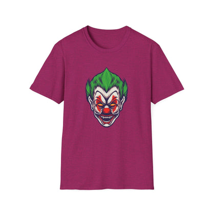 Angry Joker Clown Illustration - Mleem