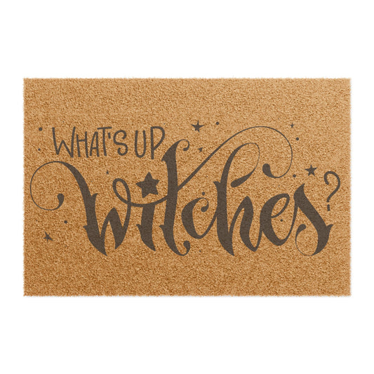 Halloween Doormat, Funny Welcome Mat, Witch Doormat, Home Decor for Fall, Outdoor Rug, Seasonal Decor
