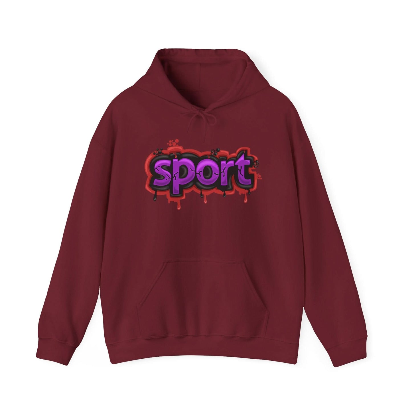 Sport Purple Letters - Mleem