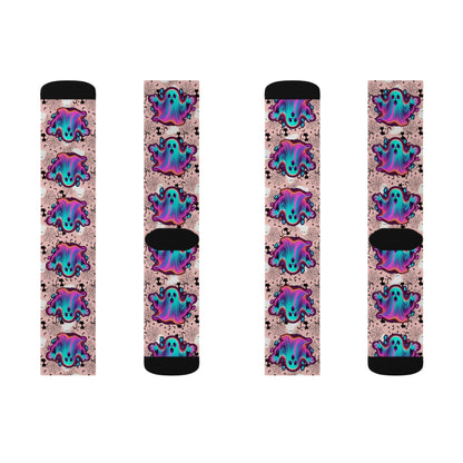 Colorful Sublimation Socks for Funky Style, Unique Gift, Cozy Homewear, Fashionable Accessories, Fun Everyday Wear