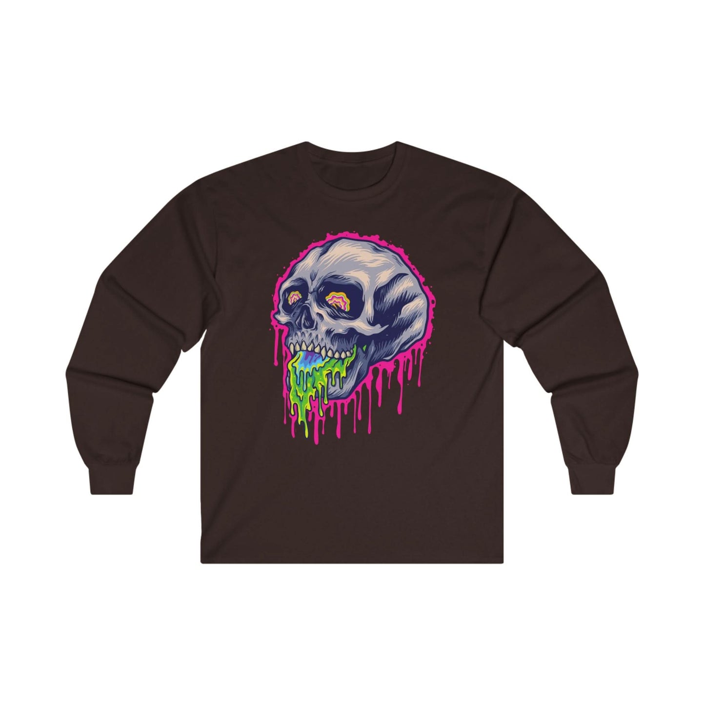 Colorful Stone Skull - Mleem