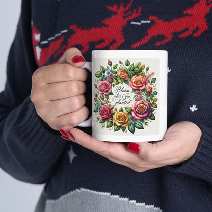 Floral Ceramic Mug