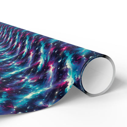 Cosmic Galaxy Wrapping Paper - Unique Gift Wrap for Any Occasion, Holiday Present, Birthday Gifts, DIY Crafts, Party Decor