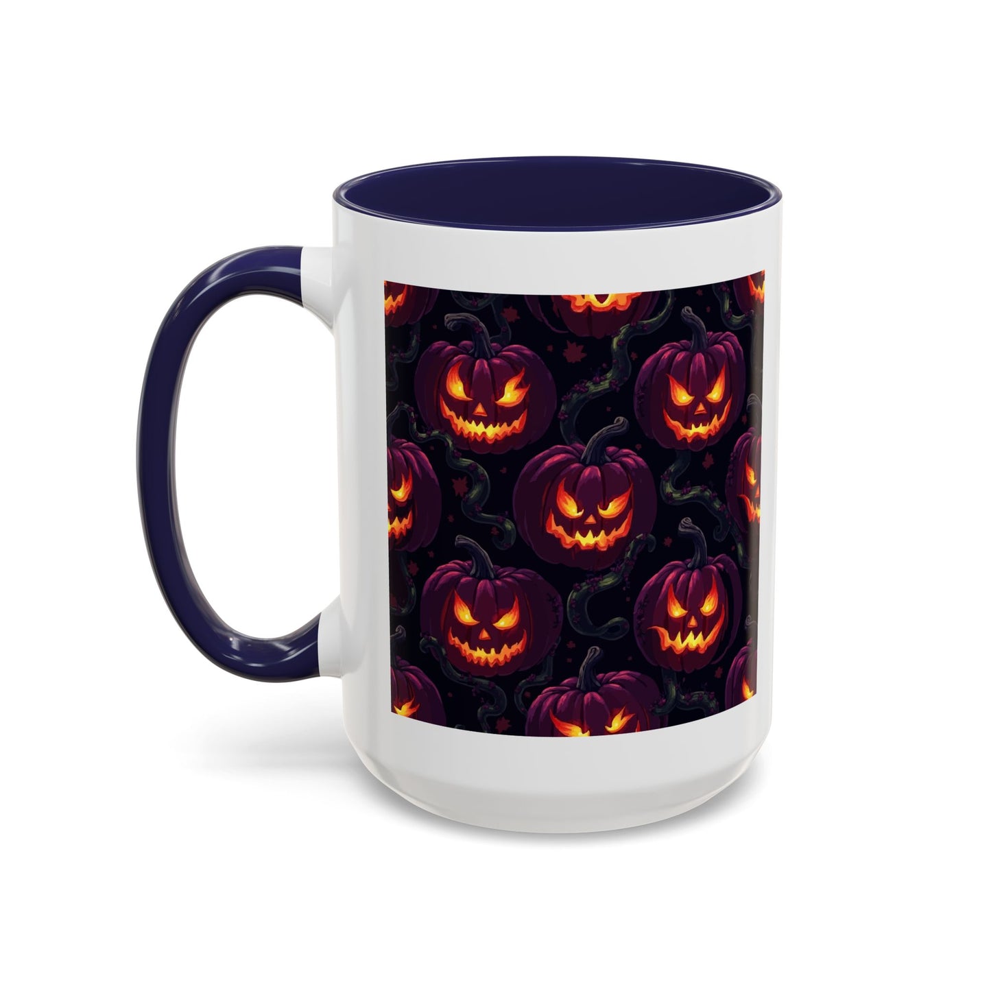 Halloween Pumpkin Coffee Mug, Spooky Ceramic Cup, Fall Decor, Autumn Gift, Halloween Party Essential, Seasonal Drinkware