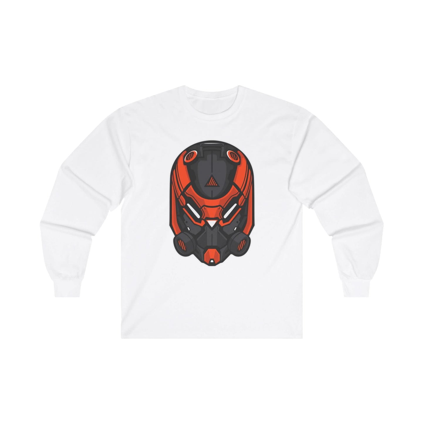 Orange Robot Head - Mleem