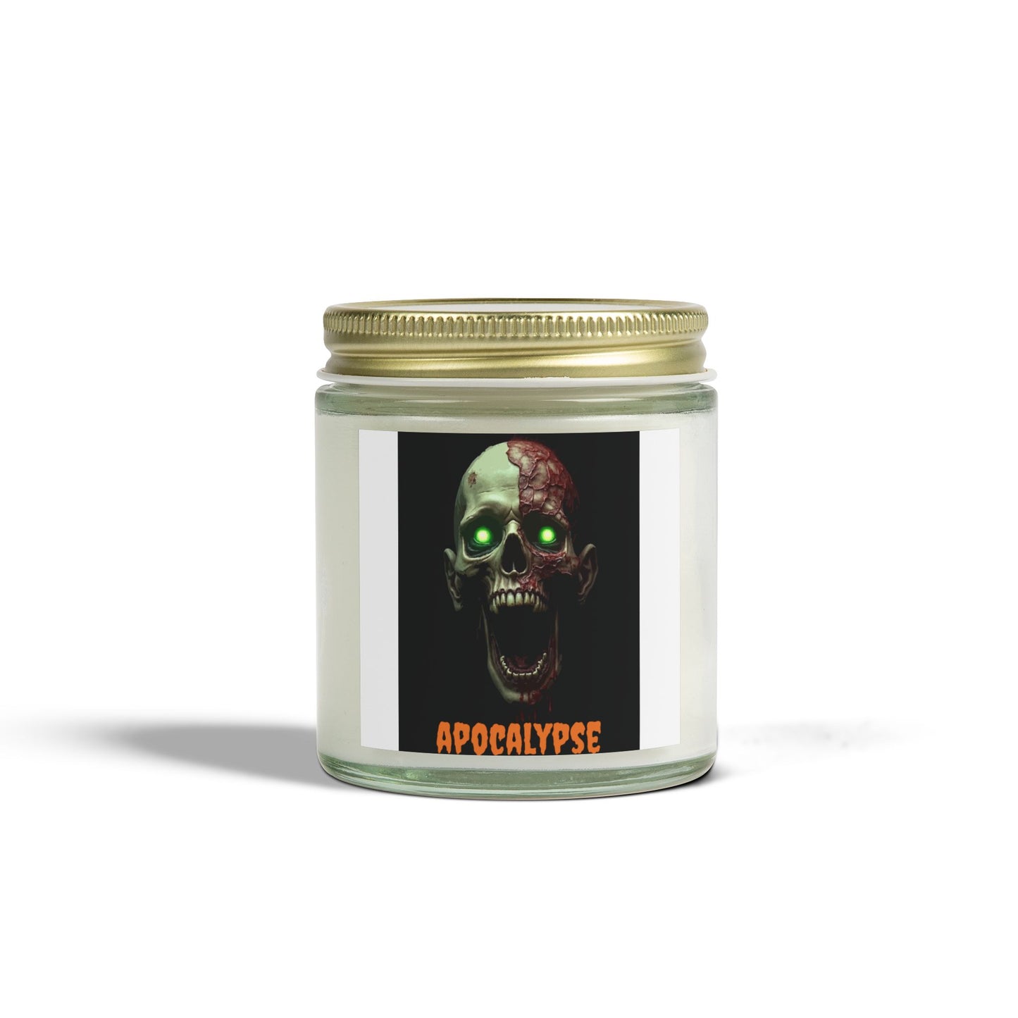 Halloween Scented Candles - Apocalypse Theme, Candle for Spooky Decor, Soy Wax Candle, Unique Gift, Fragrant Candle for Fall