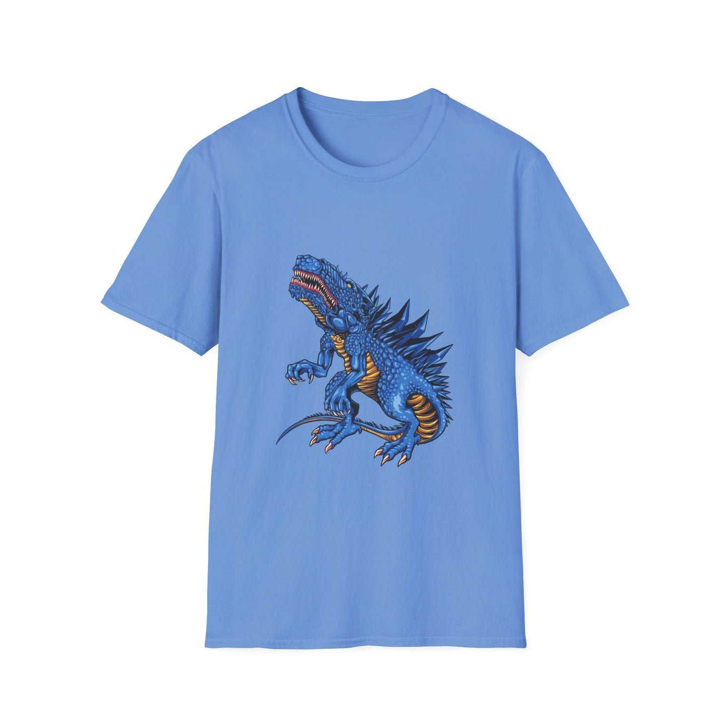 Scary Blue Dinosaur Monster - Mleem