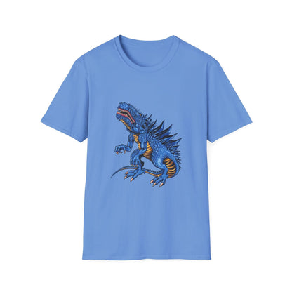 Scary Blue Dinosaur Monster - Mleem