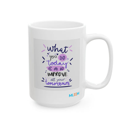 MLEEM - Floral Ceramic Mug