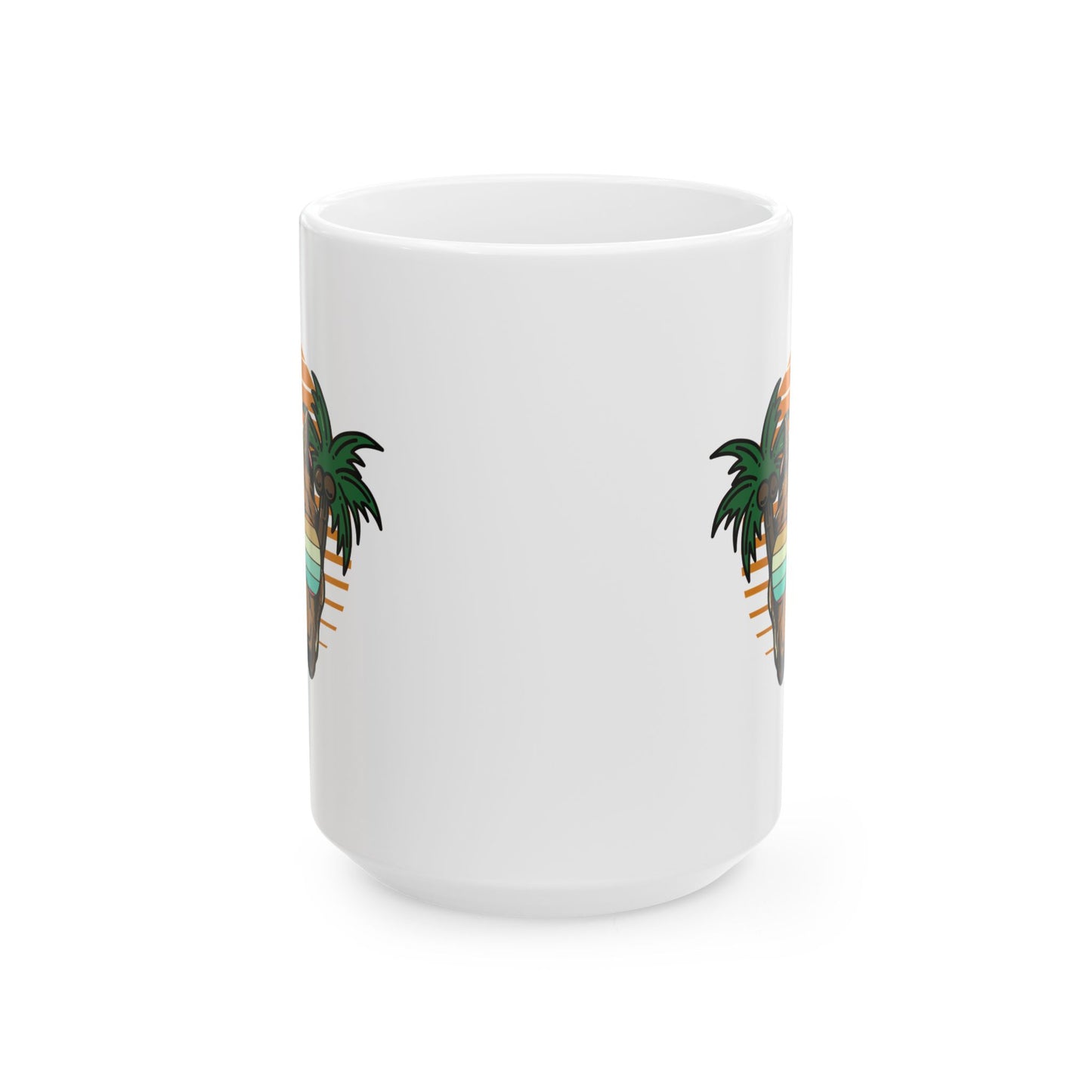 Tropical Sunset Ceramic Mug