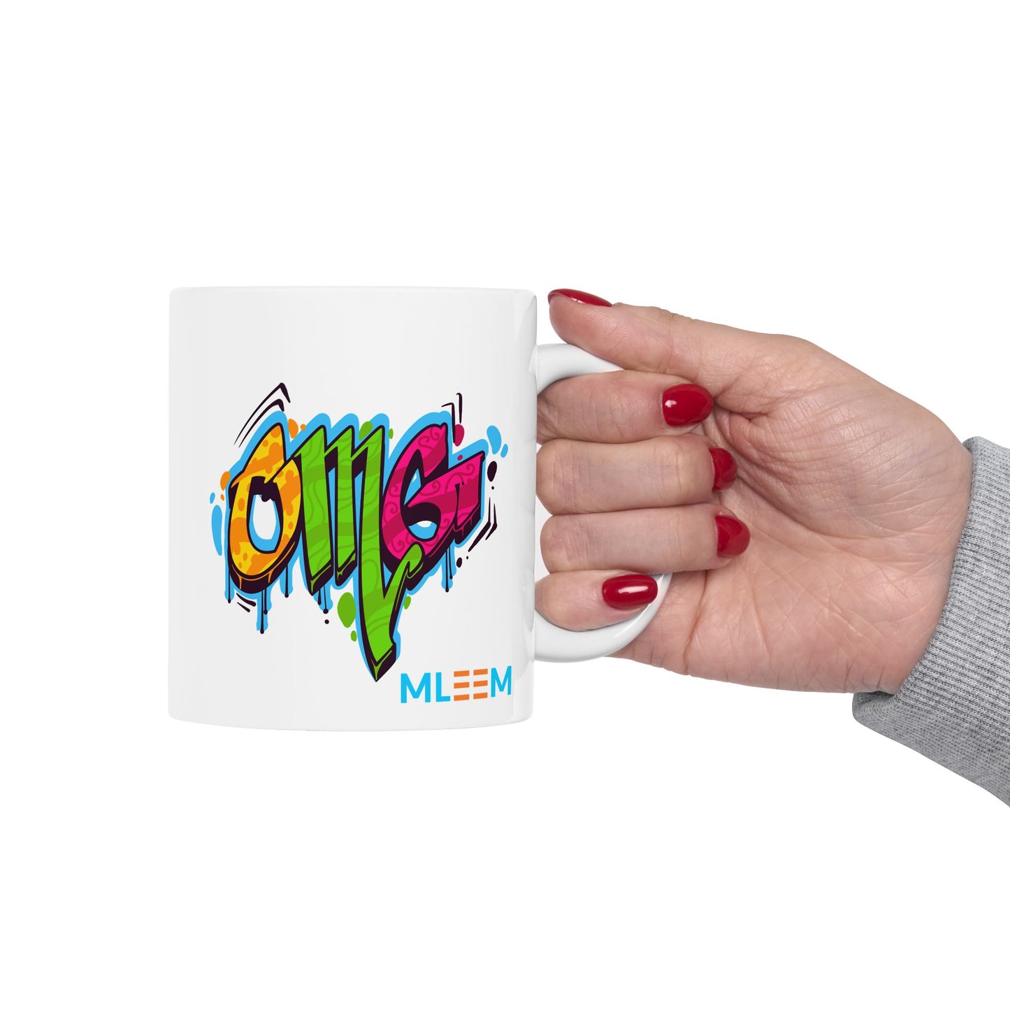 Colorful Graffiti Ceramic Mug